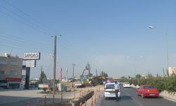Gazimağusa-Lefkoşa ana yolu Dağyolu Çemberi ile Sedyıl Oto önü Lefkoşa'ya gidiş istikametinde tek şeride düşürüldü