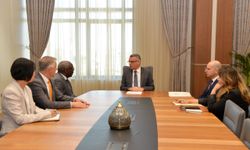 Cumhurbaşkanı Erhürman, yeni BM Kıbrıs Özel Temsilcisi Diagne’yi kabul etti