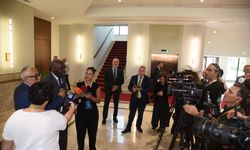 Erhürman-Diagne görüşmesi tamamlandı… Diagne: “Her iki liderle yapıcı şekilde çalışmayı dört gözle bekliyorum”