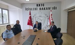 İçişleri Bakanı Oğuz ve Polis Genel Müdürü Adalıer bir araya geldi