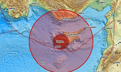 Baf'ta bugün meydana gelen 4.5 büyüklüğündeki sarsıntı KKTC'de de hissedildi