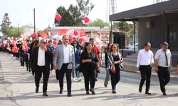 İskele’de "Cumhuriyet Yürüyüşü" düzenlendi