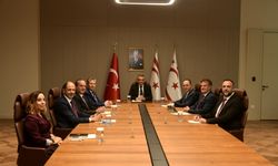 Parti başkanları Siyasi Partiler Konseyi toplantısının ardından basına açıklamada bulundu