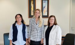 Cumhurbaşkanı Erhürman’nın eşi Nilden Bektaş Erhürman Akova Kadınlar Derneği heyetiyle görüştü