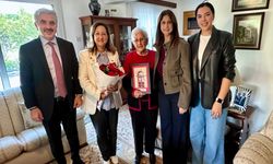 Telsim, Öğretmenler Günü dolayısıyla emekli öğretmenleri ziyaret etti