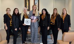 Cumhurbaşkanı Erhürman'ın eşi Nilden Bektaş Erhürman, girişimci kadınlarla görüştü