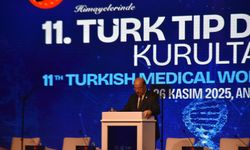 Dinçyürek, 11. Türk Tıp Dünyası Kurultayı’nda konuştu