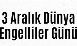 3 Aralık Dünya Engelliler Günü… KTTTB: “Engelleri kaldırmak hepimizin sorumluluğudur”