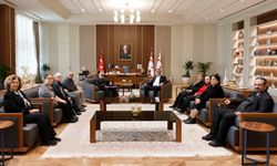 Cumhurbaşkanı Tufan Erhürman, Kıbrıs Türk Engelliler Federasyonu yetkililerini kabul etti