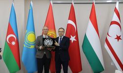 Hasipoğlu, Bakü’de TÜRKPA Genel Sekreteri Ramil Hasan ile görüştü