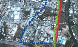 Girne'de Ecevit Caddesi bu akşam kısmı olarak trafiğe kapatılacak