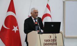 Güzelyurt Belediye Başkanı Özçınar, su sorunları konferansına katıldı