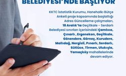 İstatistik Kurumu, Geçitkale–Serdarlı Belediye sınırlarında adres güncelleme çalışmalarına başladı