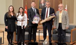 Erhürman, İskele Esnaf ve Zanaatkârlar Birliği’ni kabul etti