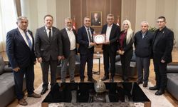 Cumhurbaşkanı Tufan Erhürman, Baf Türk Birliği Başkanı ve yönetim kurulunu kabul etti