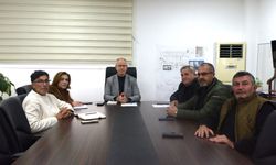 Bakan Hasipoğlu, Kıbrıs Türk İnşaat Taşeronları Birliği temsilcilerini kabul etti