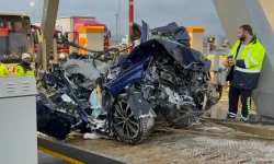 Silivri'de gişede kaza: 2 kişi öldü