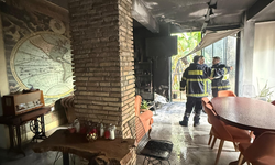 Yenikent'te yoga salonunda yangın...