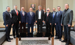 Cumhurbaşkanı Erhürman, İŞAD yönetimini kabul etti