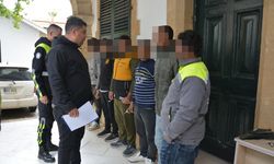 KKTC’de İzinsiz İkamet Eden 6 Kişi Mahkemeye Çıkarıldı