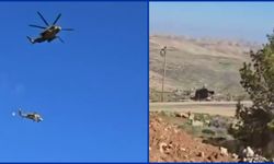 İsrail ordusuna ait arızalı helikopter tahliyesi sırasında halat kopması sonucu yere çakıldı
