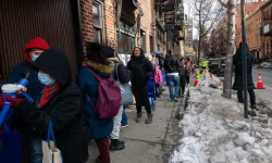 ABD'nin ilk ücretsiz marketi açıldı, saatler öncesinde kuyruk oluştu