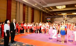Cumhurbaşkanı Erhürman, IBFF FIT Kids Avrupa Şampiyonası’nda ödülleri takdim etti