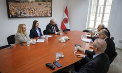 CTP Genel Başkanı İncirli, Yetkili Muhasipler ve Denetçiler Enstitüsü heyetini kabul etti