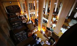 Tarihi kiliseye taşınan kütüphane 16 ayda 65 binden fazla kitapseveri ağırladı