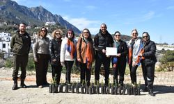 Girne’de 150 fidan toprakla buluşturuldu