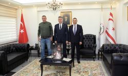 ARUCAD yetkilileri KKTC Sivil Savunma Teşkilatı Başkanlığı'nı ziyaret etti