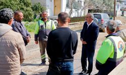 Mutluyaka’da 5 bin 200 metrelik altyapı çalışması… Uluçay çalışmaları yerinde inceledi