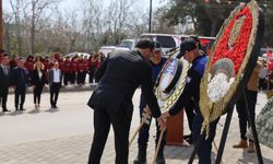 18 Mart Çanakkale Deniz Zaferi’nin 111. yıl dönümü dolayısıyla İskele'de tören düzenlendi