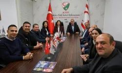 CTP'den Futbol Federasyonu’na ziyaret: Ülkedeki spor yönetimi çökmüş durumda