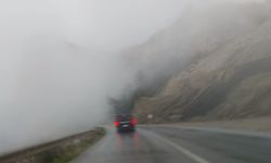 Karaağaç-Alevkayası yolunda yoğun sis