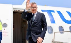 Erhürman Antalya Diplomasi Forumu’na katılmak üzere Türkiye'ye gitti