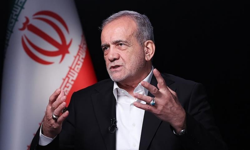 İran Cumhurbaşkanı Pezeşkiyan: "Nükleer silah peşinde değiliz, bölgede huzursuzluk ve terör istemiyoruz"