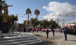 İskele'de 23 Nisan coşkusu... Cumhuriyet Stadyumu'nda gösteriler sunuldu