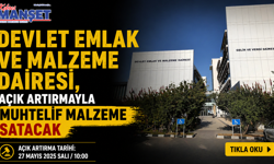 Devlet Emlak ve Malzeme Dairesi, açık artırmayla muhtelif malzeme satacak