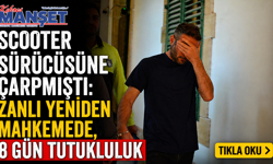 Scooter sürücüsüne çarpmıştı: Zanlı yeniden mahkemede, 8 gün tutukluluk