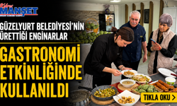 Güzelyurt Belediyesi’nin ürettiği enginarlar gastronomi etkinliğinde kullanıldı