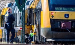 Danimarka'da iki trenin çarpıştığı kazada 17 kişi yaralandı