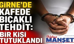 Girne’de Kafede Bıçaklı Tehdit: Bir Kişi Tutuklandı