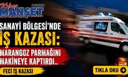 Sanayi Bölgesi’nde İş Kazası: Marangoz Parmağını Makineye Kaptırdı