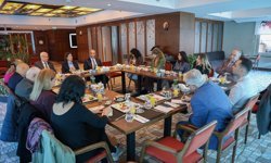 CTP Genel Başkanı İncirli, Ankara’da gazetecilerle bir araya geldi