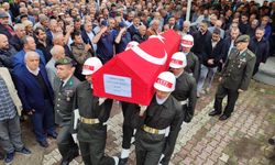 Samsun'da vefat eden Kıbrıs gazisi son yolculuğuna uğurlandı