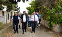 Cumhurbaşkanı Erhürman Karapaşa Köyü'nü ziyaret etti