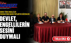 Kıbrıs Türk Engelliler Federasyonu basın toplantısı düzenledi: Devlet, engellilerin sesini duymalı