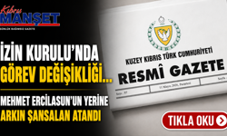 İzin Kurulu’nda görev değişikliği… Mehmet Ercilasun’un yerine Arkın Şansalan atandı