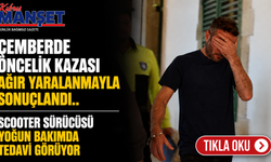 Çemberde öncelik kazası ağır yaralanmayla sonuçlandı
